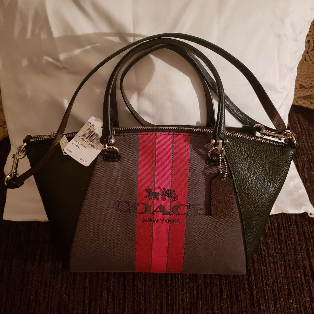 New Coach leather bag